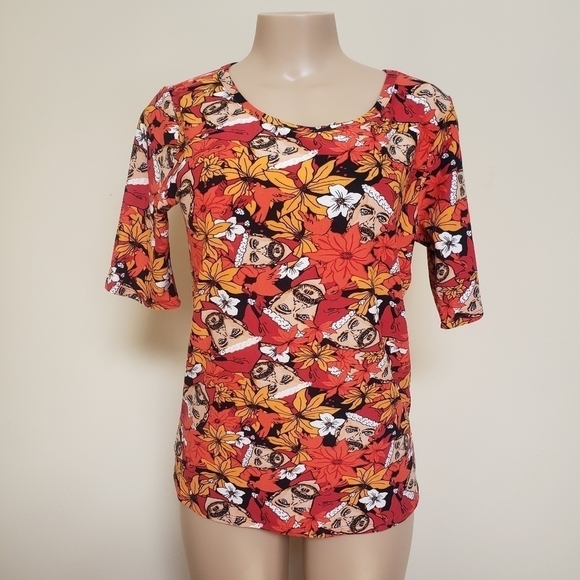 LULAROE Classic Hawaiian Tee - Picture 1 of 4